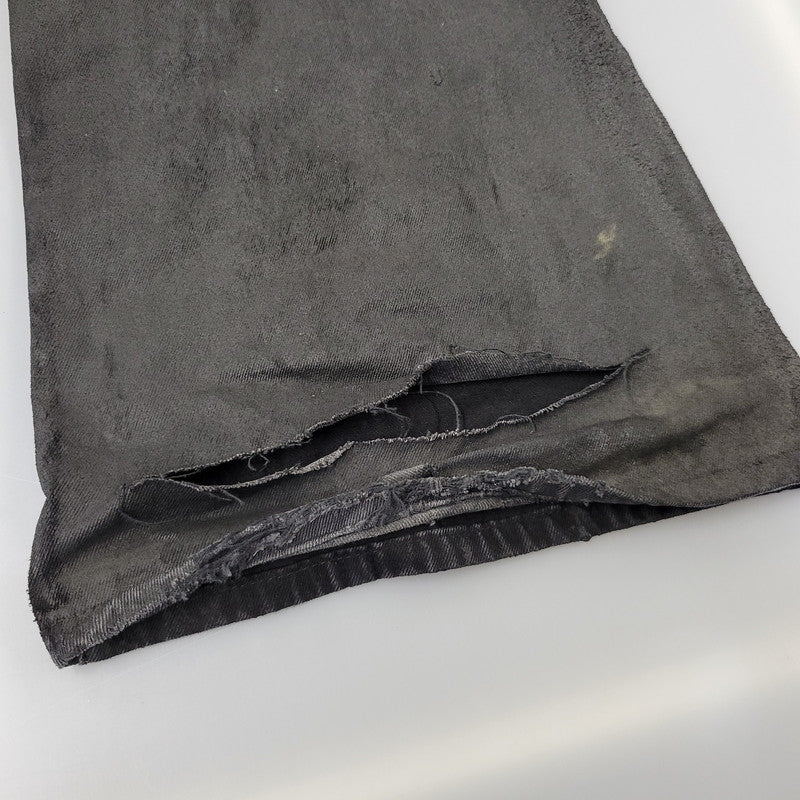 【中古品】【メンズ】 GOAR ARCHIVE ゴアアーカイブ COATING BAGGY PANTS コーティング バギー パンツ ボトムス 153-261014-sm-10-izu サイズ：XL カラー：ブラック 万代Net店