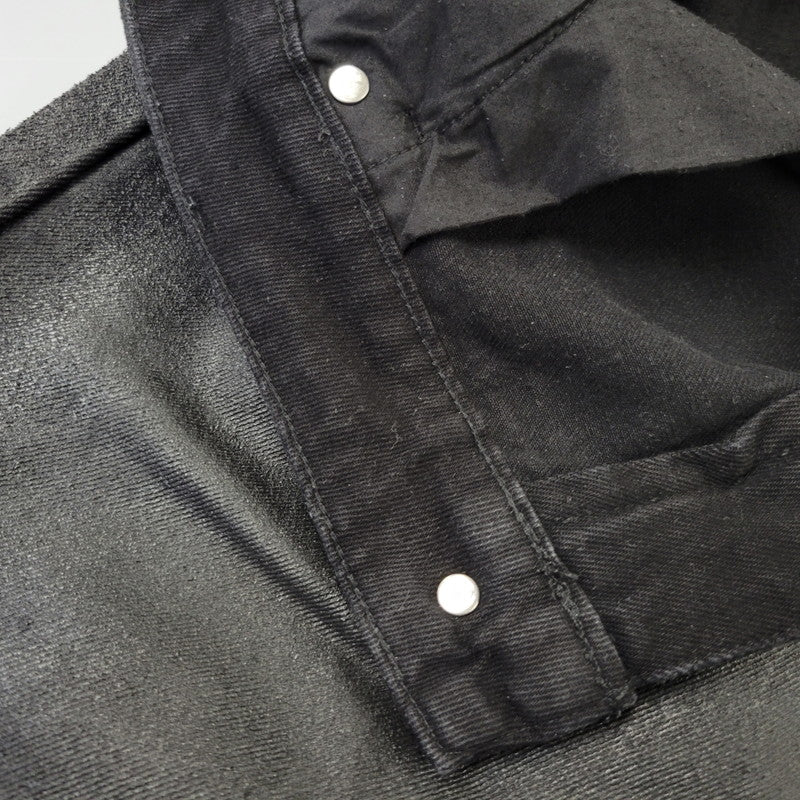 【中古品】【メンズ】 GOAR ARCHIVE ゴアアーカイブ COATING BAGGY PANTS コーティング バギー パンツ ボトムス 153-261014-sm-10-izu サイズ：XL カラー：ブラック 万代Net店