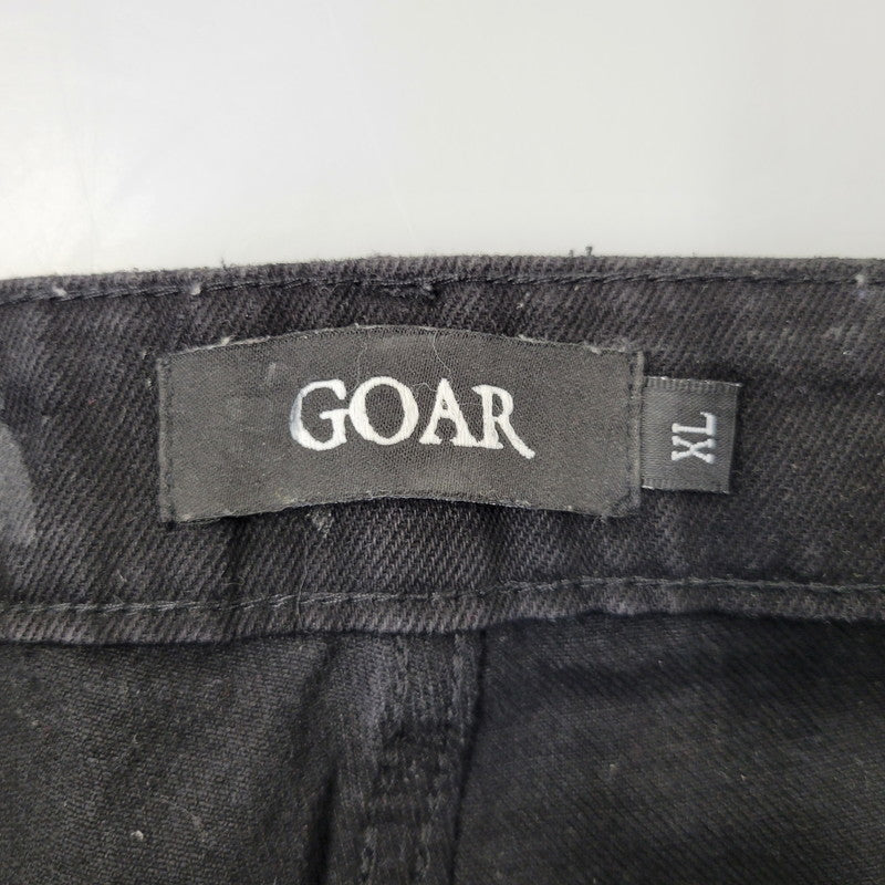 【中古品】【メンズ】 GOAR ARCHIVE ゴアアーカイブ COATING BAGGY PANTS コーティング バギー パンツ ボトムス 153-261014-sm-10-izu サイズ：XL カラー：ブラック 万代Net店