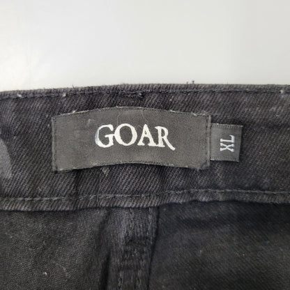 【中古品】【メンズ】 GOAR ARCHIVE ゴアアーカイブ COATING BAGGY PANTS コーティング バギー パンツ ボトムス 153-261014-sm-10-izu サイズ：XL カラー：ブラック 万代Net店