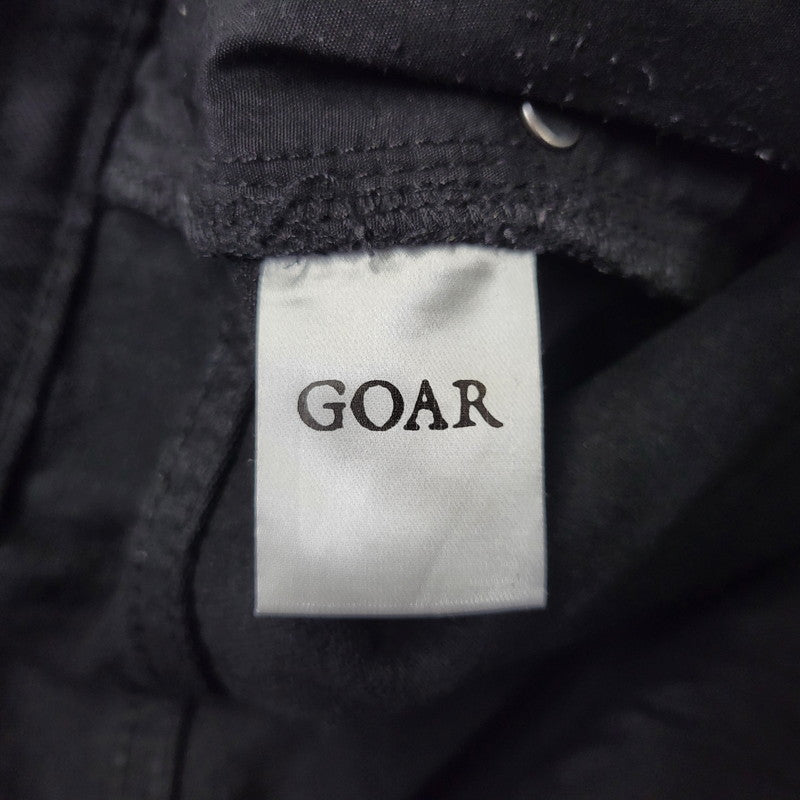 【中古品】【メンズ】 GOAR ARCHIVE ゴアアーカイブ COATING BAGGY PANTS コーティング バギー パンツ ボトムス 153-261014-sm-10-izu サイズ：XL カラー：ブラック 万代Net店