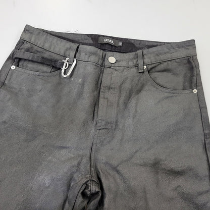 【中古品】【メンズ】 GOAR ARCHIVE ゴアアーカイブ COATING BAGGY PANTS コーティング バギー パンツ ボトムス 153-261014-sm-10-izu サイズ：XL カラー：ブラック 万代Net店