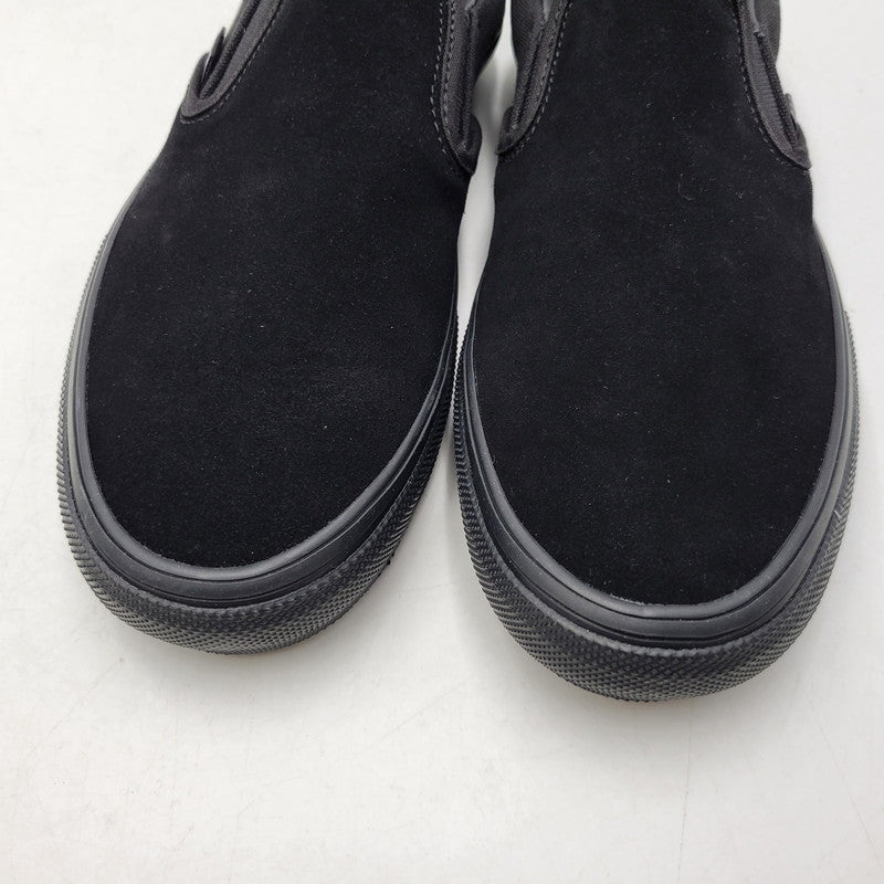 【中古美品】【メンズ】 VANS バンズ SKATE SLIP-ON VN0A5FCABKA スケート スリッポン 靴 162-261019-as-09-izu サイズ：28cm カラー：BLACK/BLACK 万代Net店