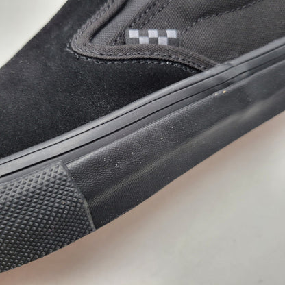 【中古美品】【メンズ】 VANS バンズ SKATE SLIP-ON VN0A5FCABKA スケート スリッポン 靴 162-261019-as-09-izu サイズ：28cm カラー：BLACK/BLACK 万代Net店
