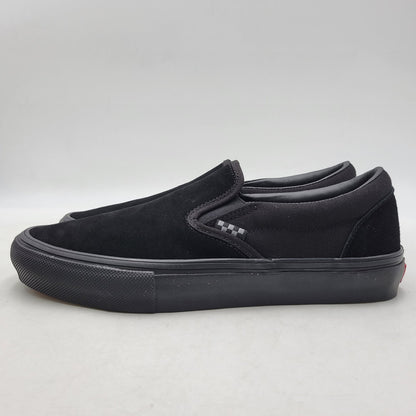 【中古美品】【メンズ】 VANS バンズ SKATE SLIP-ON VN0A5FCABKA スケート スリッポン 靴 162-261019-as-09-izu サイズ：28cm カラー：BLACK/BLACK 万代Net店