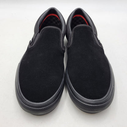 【中古美品】【メンズ】 VANS バンズ SKATE SLIP-ON VN0A5FCABKA スケート スリッポン 靴 162-261019-as-09-izu サイズ：28cm カラー：BLACK/BLACK 万代Net店