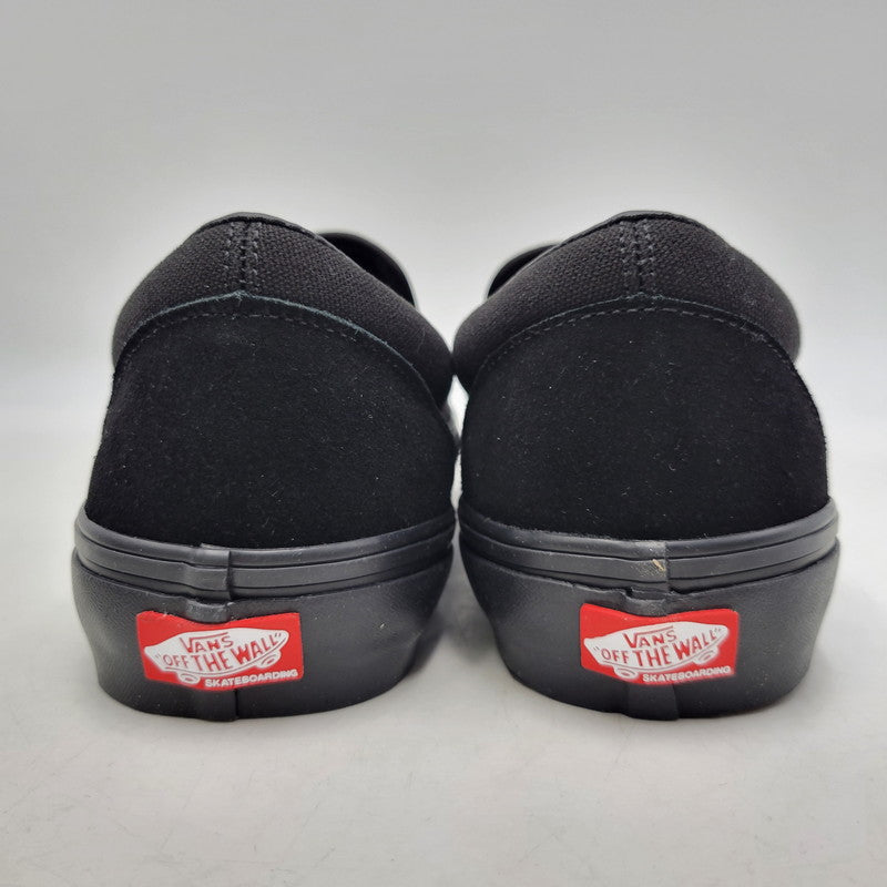 【中古美品】【メンズ】 VANS バンズ SKATE SLIP-ON VN0A5FCABKA スケート スリッポン 靴 162-261019-as-09-izu サイズ：28cm カラー：BLACK/BLACK 万代Net店