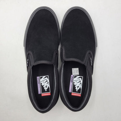 【中古美品】【メンズ】 VANS バンズ SKATE SLIP-ON VN0A5FCABKA スケート スリッポン 靴 162-261019-as-09-izu サイズ：28cm カラー：BLACK/BLACK 万代Net店