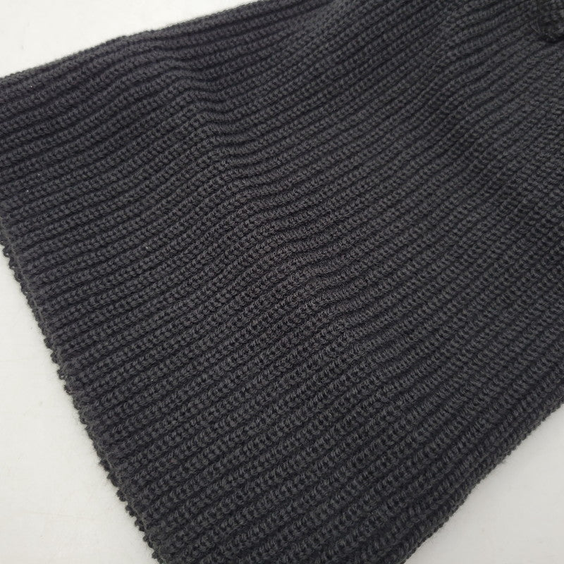 【中古品】【メンズ/レディース】 Supreme シュプリーム LOOSE GAUGE BEANIE ルーズゲージビーニー ニット帽 帽子 185-261013-as-27-izu サイズ：ONE SIZE カラー：ブラック 万代Net店