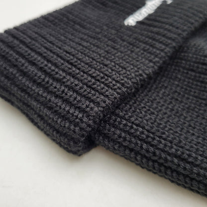 【中古品】【メンズ/レディース】 Supreme シュプリーム LOOSE GAUGE BEANIE ルーズゲージビーニー ニット帽 帽子 185-261013-as-27-izu サイズ：ONE SIZE カラー：ブラック 万代Net店