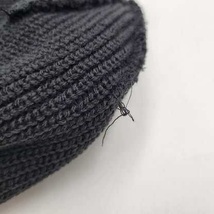 【中古品】【メンズ/レディース】 Supreme シュプリーム LOOSE GAUGE BEANIE ルーズゲージビーニー ニット帽 帽子 185-261013-as-27-izu サイズ：ONE SIZE カラー：ブラック 万代Net店