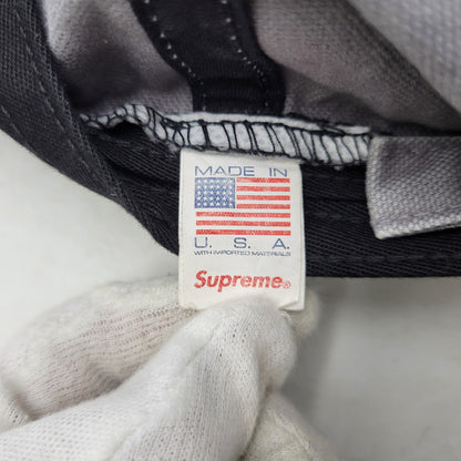 【中古品】【メンズ/レディース】 Supreme シュプリーム WASHED CANVAS S LOGO 6-PANEL ウォッシュ キャンバス Sロゴ 6パネル キャップ 帽子 185-261013-as-24-izu サイズ：ONE SIZE カラー：グレー 万代Net店