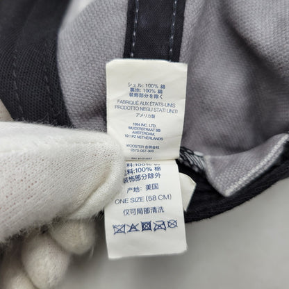【中古品】【メンズ/レディース】 Supreme シュプリーム WASHED CANVAS S LOGO 6-PANEL ウォッシュ キャンバス Sロゴ 6パネル キャップ 帽子 185-261013-as-24-izu サイズ：ONE SIZE カラー：グレー 万代Net店