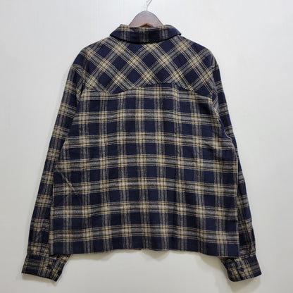 【中古品】【メンズ】 DIME ダイム DIMEFA257NVY 25AW PLAID FLANNEL SHIRT プレイド フランネル シャツ トップス 長袖 142-261029-ya-09-izu サイズ：M カラー：ネイビー 万代Net店