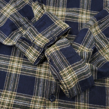 【中古品】【メンズ】 DIME ダイム DIMEFA257NVY 25AW PLAID FLANNEL SHIRT プレイド フランネル シャツ トップス 長袖 142-261029-ya-09-izu サイズ：M カラー：ネイビー 万代Net店