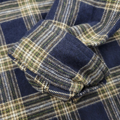 【中古品】【メンズ】 DIME ダイム DIMEFA257NVY 25AW PLAID FLANNEL SHIRT プレイド フランネル シャツ トップス 長袖 142-261029-ya-09-izu サイズ：M カラー：ネイビー 万代Net店