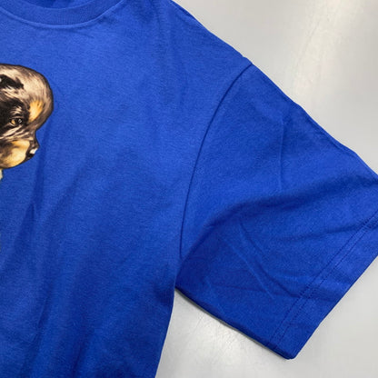 【中古美品】【メンズ】 SUPREME シュプリーム PUPPIES TEE パピーズ Tシャツ トップス 149-261022-kh-12-izu サイズ：M カラー：ブルー 万代Net店
