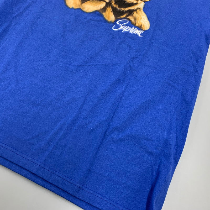 【中古美品】【メンズ】 SUPREME シュプリーム PUPPIES TEE パピーズ Tシャツ トップス 149-261022-kh-12-izu サイズ：M カラー：ブルー 万代Net店