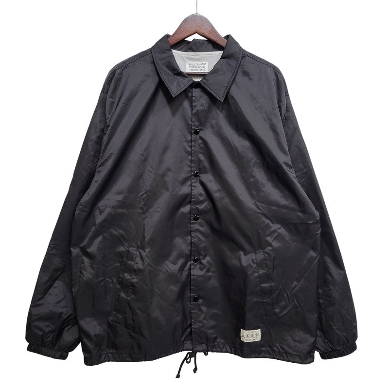 【中古品】【メンズ】 WACKO MARIA ワコマリア COACH JACKET コーチ ジャケット アウター 142-261017-kh-01-izu サイズ：XL カラー：ブラック 万代Net店