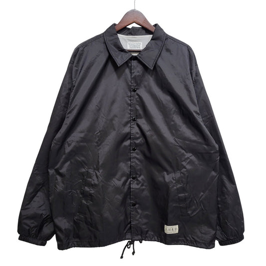 【中古品】【メンズ】 WACKO MARIA ワコマリア COACH JACKET コーチ ジャケット アウター 142-261017-kh-01-izu サイズ：XL カラー：ブラック 万代Net店