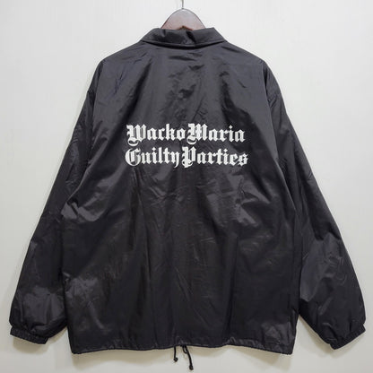 【中古品】【メンズ】 WACKO MARIA ワコマリア COACH JACKET コーチ ジャケット アウター 142-261017-kh-01-izu サイズ：XL カラー：ブラック 万代Net店