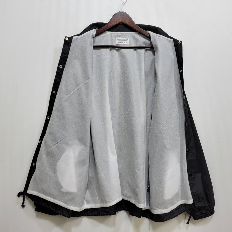 【中古品】【メンズ】 WACKO MARIA ワコマリア COACH JACKET コーチ ジャケット アウター 142-261017-kh-01-izu サイズ：XL カラー：ブラック 万代Net店