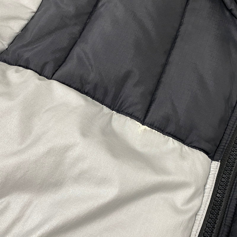 【現状渡し品】【メンズ】 HELLY HANSEN ヘリーハンセン ZN19810S LOGO DOWN JACKET ロゴ ダウン ジャケット アウター トップス 144-261024-ms-10-izu サイズ：M カラー：シルバーブラック 万代Net店