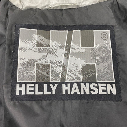 【現状渡し品】【メンズ】 HELLY HANSEN ヘリーハンセン ZN19810S LOGO DOWN JACKET ロゴ ダウン ジャケット アウター トップス 144-261024-ms-10-izu サイズ：M カラー：シルバーブラック 万代Net店
