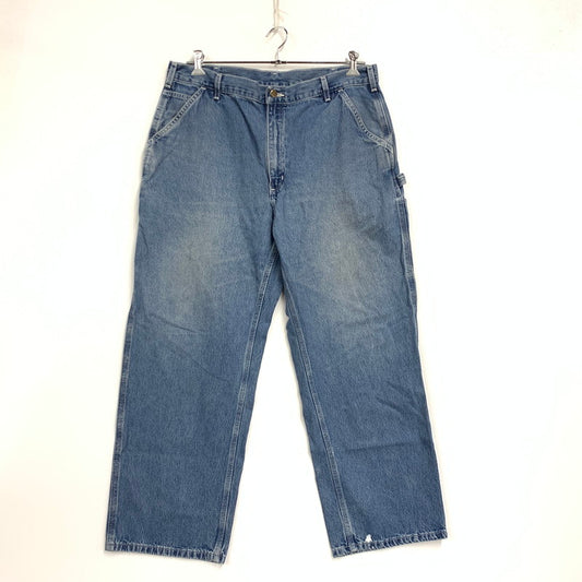 【中古品】【メンズ】 CARHARTT カーハート B13 DST DENIM PAINTER PANTS デニム ペインター パンツ ボトムス 157-261021-ms-05-izu サイズ：40×30 カラー：インディゴ 万代Net店