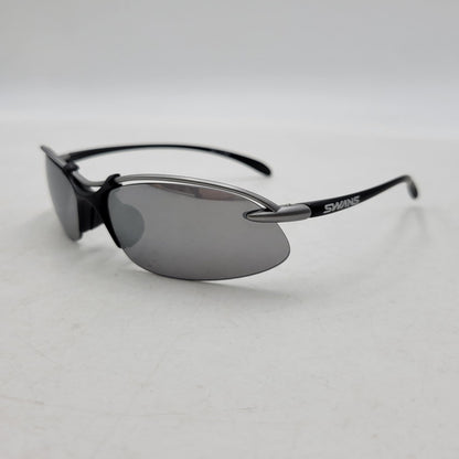 【中古品】【メンズ/レディース】 SWANS スワンズ SPORTS SUNGLASSES SA-WAVE スポーツサングラス 203-261019-as-11-izu カラー：ブラック 万代Net店