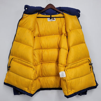 【中古品】【メンズ】 THE NORTH FACE ザ・ノースフェイス ND-1025 USA製 茶タグ復刻 CROSS SIERRA PARKA クロス シエラ パーカー ジャケット アウター トップス 144-261018-ms-07-izu サイズ：XL カラー：ブルー 万代Net店