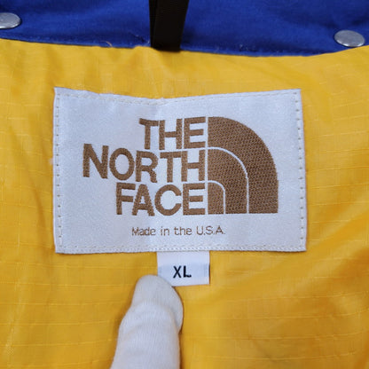 【中古品】【メンズ】 THE NORTH FACE ザ・ノースフェイス ND-1025 USA製 茶タグ復刻 CROSS SIERRA PARKA クロス シエラ パーカー ジャケット アウター トップス 144-261018-ms-07-izu サイズ：XL カラー：ブルー 万代Net店