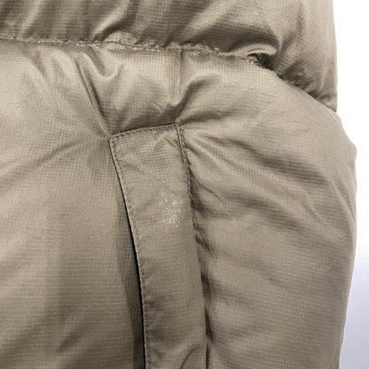 【中古品】【メンズ】 THE NORTH FACE ザ・ノースフェイス ND01587 CENTER LOGO NUPTSE VEST センター ロゴ ヌプシ ベスト アウター 144-261018-kh-03-izu サイズ：XXL カラー：カーキ 万代Net店