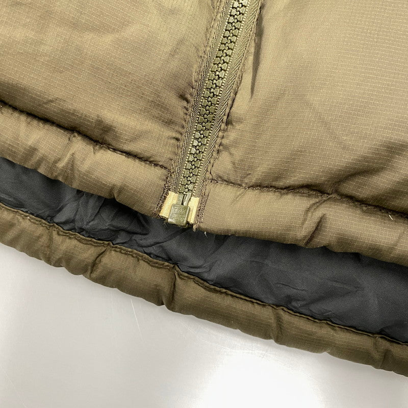 【中古品】【メンズ】 THE NORTH FACE ザ・ノースフェイス ND01587 CENTER LOGO NUPTSE VEST センター ロゴ ヌプシ ベスト アウター 144-261018-kh-03-izu サイズ：XXL カラー：カーキ 万代Net店
