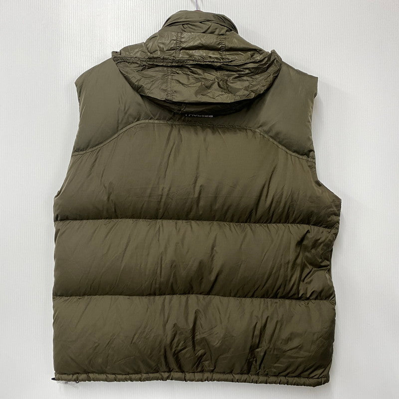 【中古品】【メンズ】 THE NORTH FACE ザ・ノースフェイス ND01587 CENTER LOGO NUPTSE VEST センター ロゴ ヌプシ ベスト アウター 144-261018-kh-03-izu サイズ：XXL カラー：カーキ 万代Net店