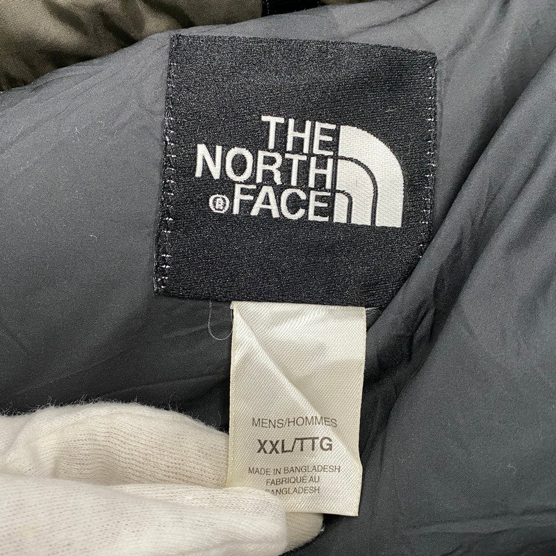 【中古品】【メンズ】 THE NORTH FACE ザ・ノースフェイス ND01587 CENTER LOGO NUPTSE VEST センター ロゴ ヌプシ ベスト アウター 144-261018-kh-03-izu サイズ：XXL カラー：カーキ 万代Net店