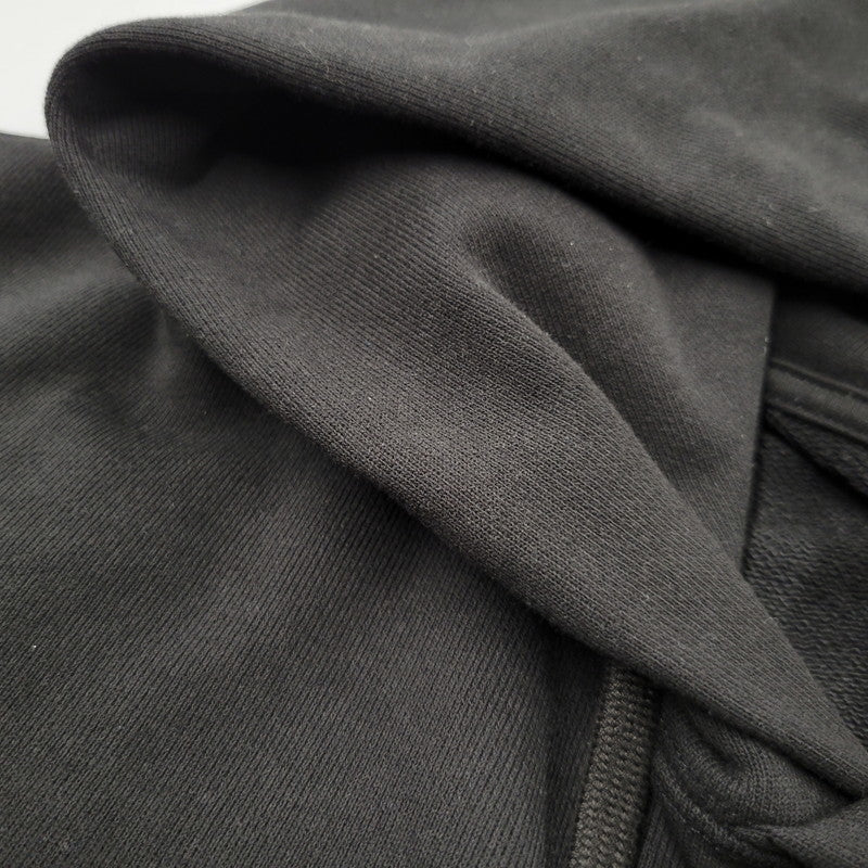 【中古品】【メンズ】 THE NORTH FACE ザ・ノースフェイス SQUARE LOGO HOODIE NT12333 スクエアロゴ フーディ パーカー 144-261019-as-13-izu サイズ：XXL カラー：ブラック 万代Net店