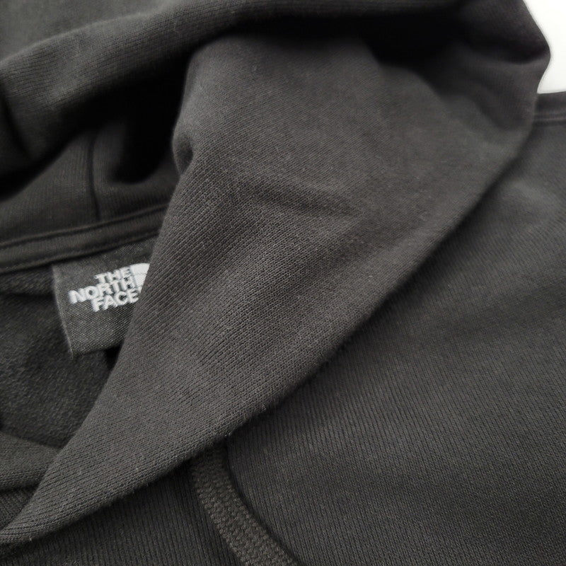 【中古品】【メンズ】 THE NORTH FACE ザ・ノースフェイス SQUARE LOGO HOODIE NT12333 スクエアロゴ フーディ パーカー 144-261019-as-13-izu サイズ：XXL カラー：ブラック 万代Net店