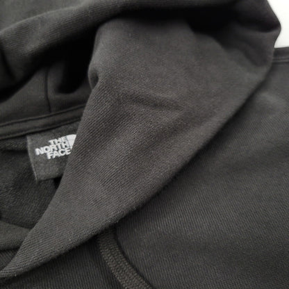 【中古品】【メンズ】 THE NORTH FACE ザ・ノースフェイス SQUARE LOGO HOODIE NT12333 スクエアロゴ フーディ パーカー 144-261019-as-13-izu サイズ：XXL カラー：ブラック 万代Net店