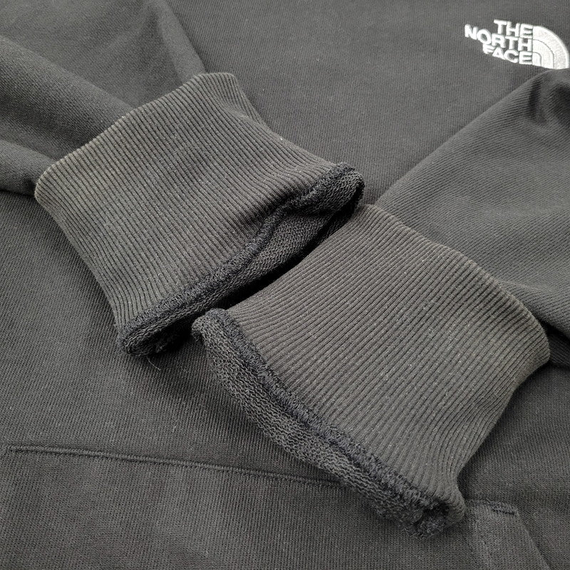【中古品】【メンズ】 THE NORTH FACE ザ・ノースフェイス SQUARE LOGO HOODIE NT12333 スクエアロゴ フーディ パーカー 144-261019-as-13-izu サイズ：XXL カラー：ブラック 万代Net店