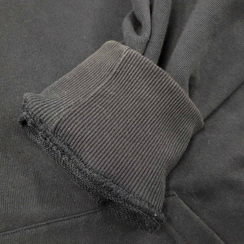 【中古品】【メンズ】 THE NORTH FACE ザ・ノースフェイス SQUARE LOGO HOODIE NT12333 スクエアロゴ フーディ パーカー 144-261019-as-13-izu サイズ：XXL カラー：ブラック 万代Net店