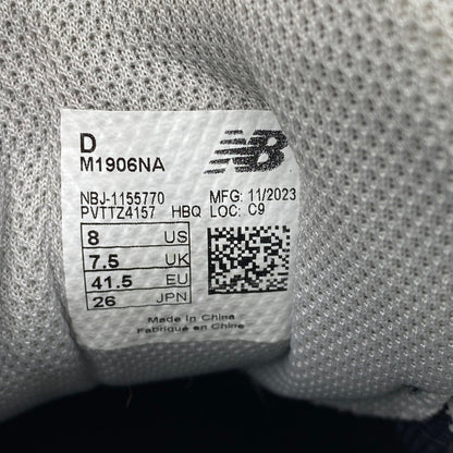 【中古品】【メンズ】 NEW BALANCE ニューバランス M1906NA シューズ スニーカー 靴 162-261018-ms-19-izu サイズ：26ｃｍ カラー：BLACK YELLOW GRAY 万代Net店