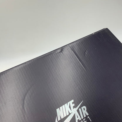 【中古美品】【メンズ】 NIKE ナイキ AIR FORCE 1 '07 PRM CW6558-001 エア フォース 1 '07 PRM スニーカー 靴 160-261012-as-06-izu サイズ：27.5cm カラー：BLACK/WHITE-LASER CRIMSON 万代Net店