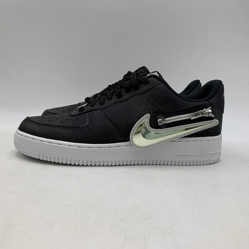 【中古美品】【メンズ】 NIKE ナイキ AIR FORCE 1 '07 PRM CW6558-001 エア フォース 1 '07 PRM スニーカー 靴 160-261012-as-06-izu サイズ：27.5cm カラー：BLACK/WHITE-LASER CRIMSON 万代Net店