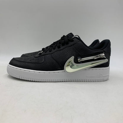 【中古美品】【メンズ】 NIKE ナイキ AIR FORCE 1 '07 PRM CW6558-001 エア フォース 1 '07 PRM スニーカー 靴 160-261012-as-06-izu サイズ：27.5cm カラー：BLACK/WHITE-LASER CRIMSON 万代Net店