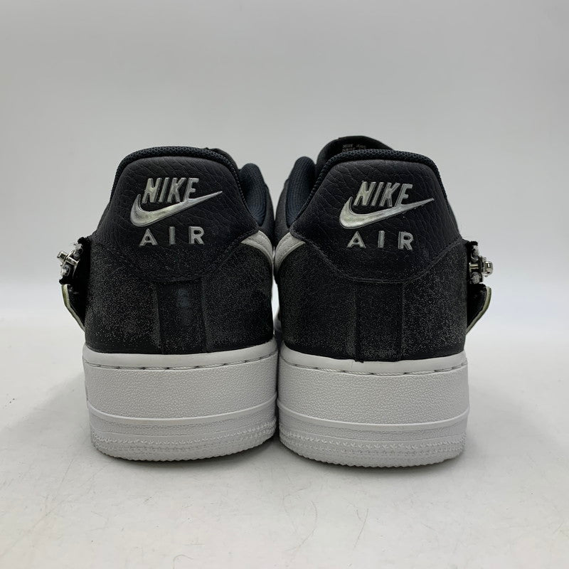 【中古美品】【メンズ】 NIKE ナイキ AIR FORCE 1 '07 PRM CW6558-001 エア フォース 1 '07 PRM スニーカー 靴 160-261012-as-06-izu サイズ：27.5cm カラー：BLACK/WHITE-LASER CRIMSON 万代Net店