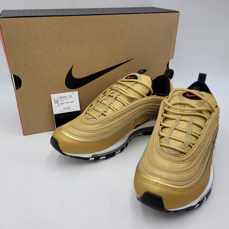 【中古品】【メンズ】 NIKE ナイキ AIR MAX 97 OG DM0028-700 エアマックス 97 OG スニーカー 靴 160-261019-as-08-izu サイズ：27.5cm カラー：METALLIC GOLD/VARSITY RED 万代Net店