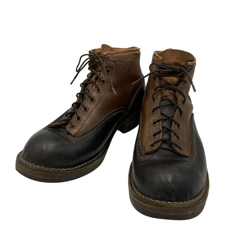【中古品】【メンズ】 WESCO ウエスコ JOBMASTER ジョブマスター ブーツ 靴 164-261012-as-04-izu サイズ：10 1/2E カラー：ブラウン×ブラック 万代Net店
