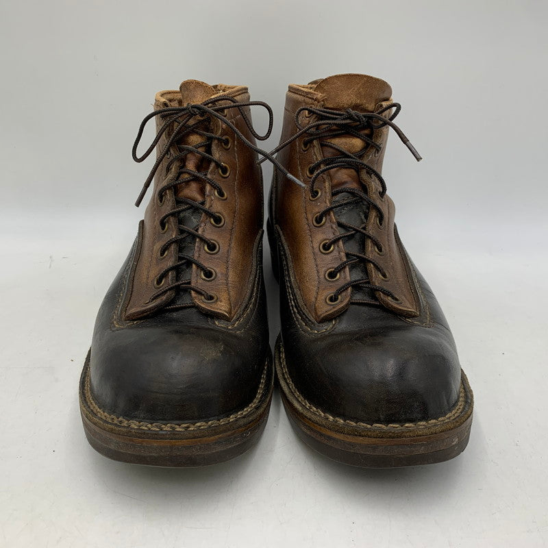 【中古品】【メンズ】 WESCO ウエスコ JOBMASTER ジョブマスター ブーツ 靴 164-261012-as-04-izu サイズ：10 1/2E カラー：ブラウン×ブラック 万代Net店