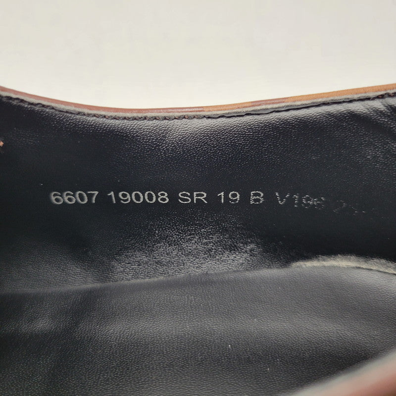 【中古品】【メンズ】 REGAL リーガル V196 ダブルモンクストラップ シューズ 靴 164-261019-as-10-izu サイズ：25 1/2 カラー：ブラウン 万代Net店